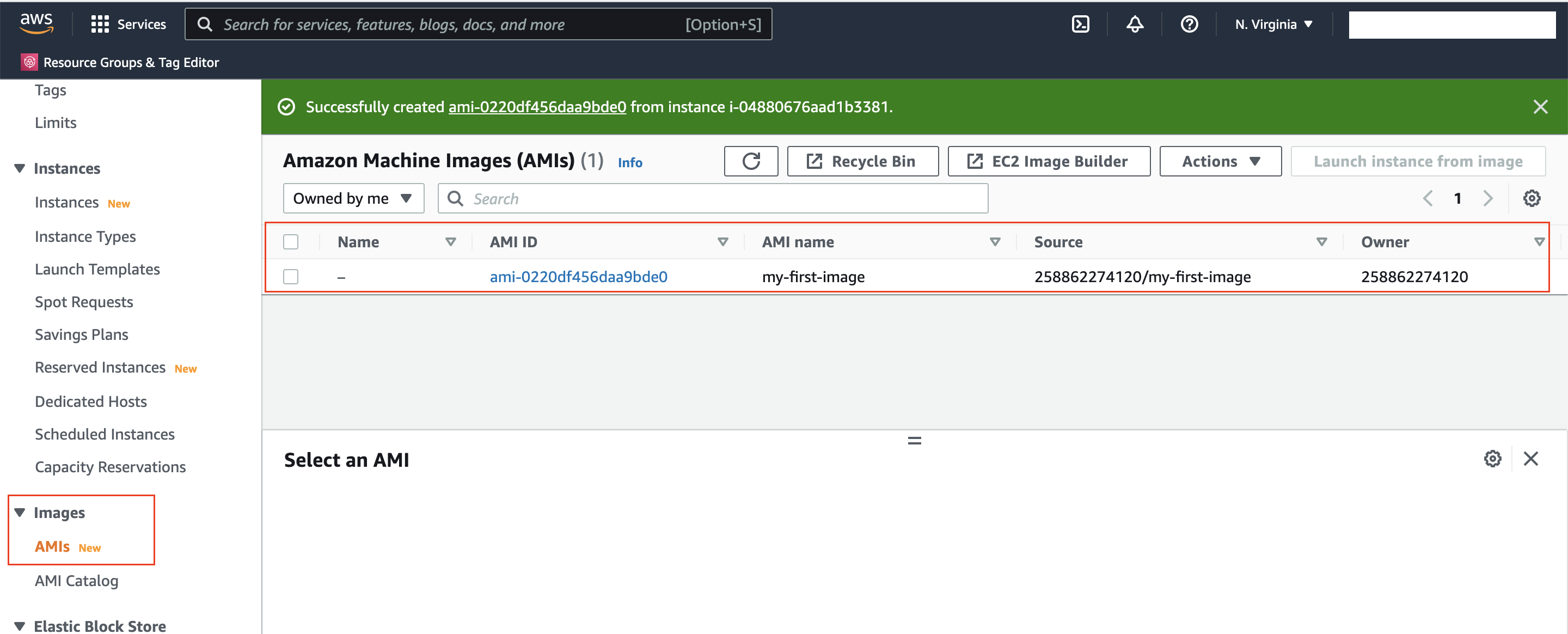 AWS EC2 Images