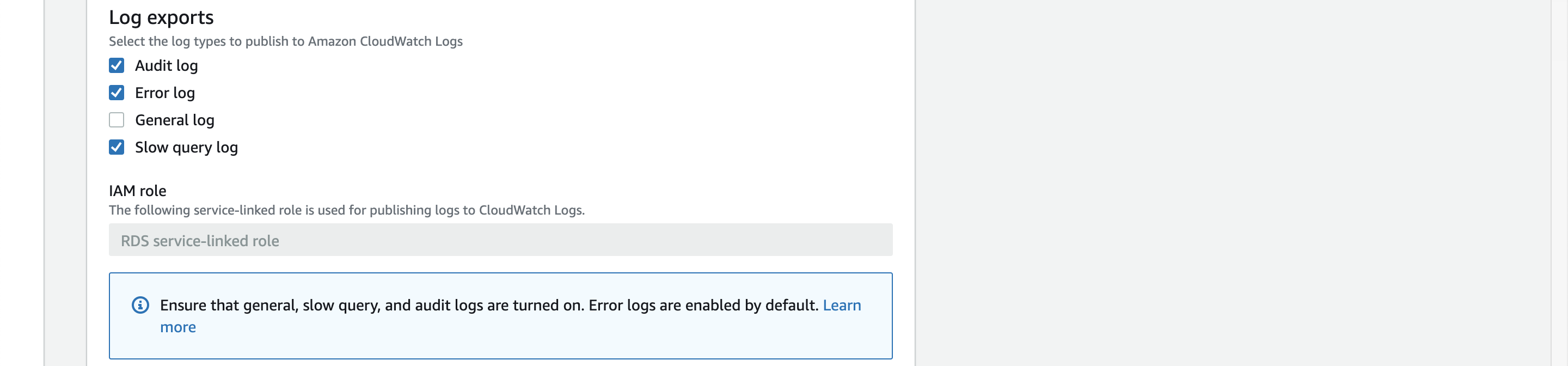 AWS RDS Dashboard